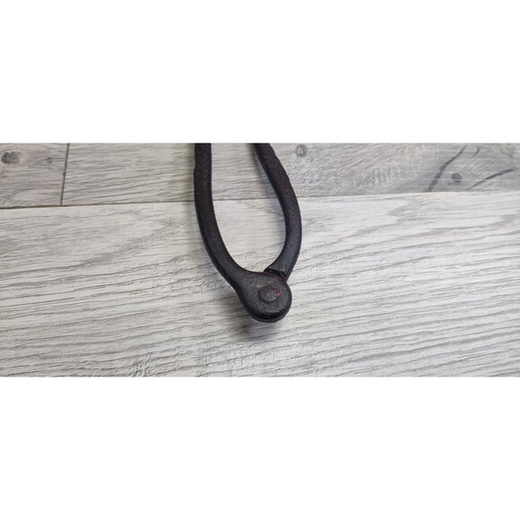 FABULOUS 19TH CENTURY ANTIQUE SHAKER WROUGHT IRON ADJUSTING PIE WARMING TRIVET - Picture 3 of 11